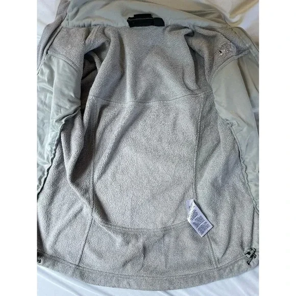 Mountain Hardwear Womens Jacket Size Small Gray Pyxis Fleece Full Zip Mock Neck - Picture 5 of 7